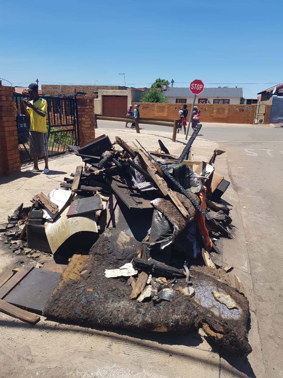 Call For Help Fire Leaves Two Families Homeless Soweto Urban Call For Help Fire Leaves Two Families Homeless Soweto Urban